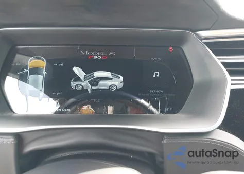 2016 Tesla Model S 90D/P100D/P85D/P90D z USA, uszkodzony, nr VIN 5YJSA1E46GF136068